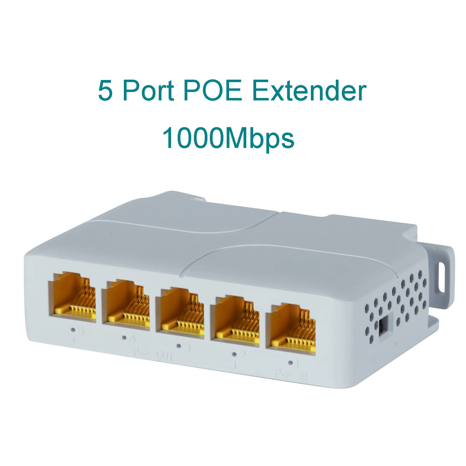 5 Port POE Extender GIGA
