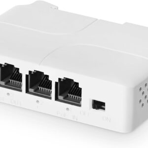 POE Extender 4 Port from Gadget Bay 1 input port 3 output ports LED indicators