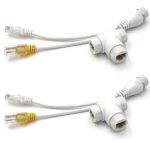 POE Splitter Waterproof Adapter Cable Power Supply Moduele IP 48V to 12V