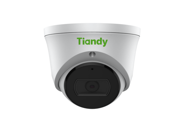 Tiandy 2MP Fixed IR Turret IP Camera offers 1080P HD Quality footage, 30m IR night vision, built-in mic, and durable IP66 plastic housing for Ksh 2,600 /=