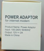 Poweradaptor AC DC Power Adaptor 12V 2A Power - Image 4